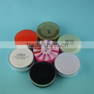 15g air cushion bb foundation case for makeup/ CC cream air cushion case, with powder puff