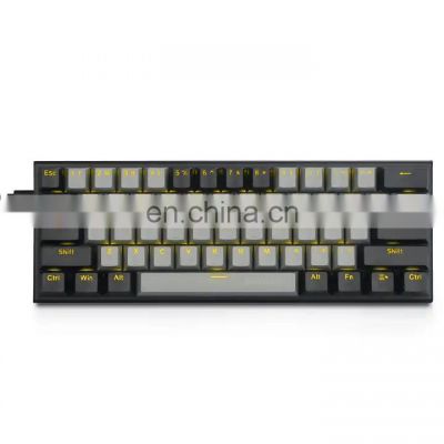 ergonomic rgb led colored gamer teclado computer laptop bluetooth wireless usb gaming computer accessories mechanical keyboard