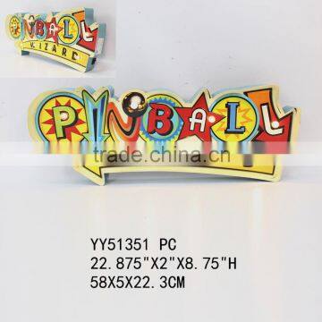 2015 customer vintage embossed LED tin sign for wall decor, factory metal wall plaque                        
                                                Quality Choice