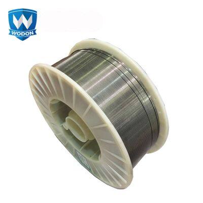 Chromium carbide hardfacing flux core wire