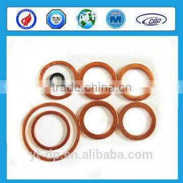 High-quality diesel engine spare parts, all Size Copper Washer,Copper Flat Washer