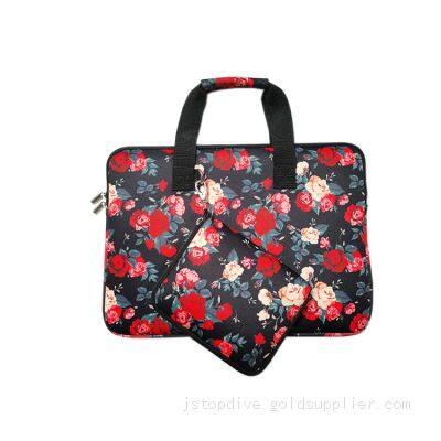 Customized 15.6 Inch Neoprene Laptop Sleeve Handbag photo-2