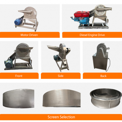 GF40b Food Grade Pulverizer Set for Dry Spices and Star Anise Powder Crushing photo-1