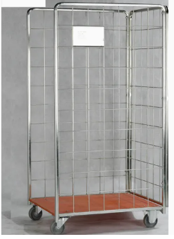 High Quality Warehouse Logistic Storage Trolley/Wire Mesh Trolley