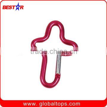 Cross Shaped Alumium Carabiner