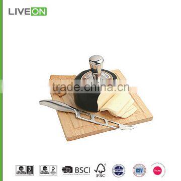 2015 LIVEON 3pcs cheese knife custom