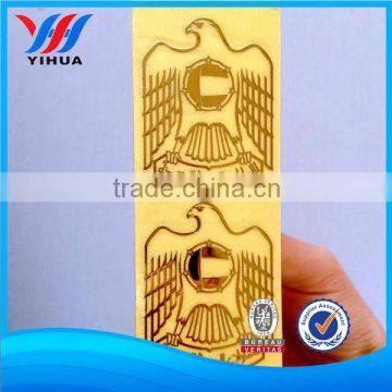 High Quality Super Thin Electroform Metal Sticker