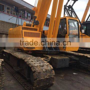 XCMG XGC55 55t telescopic boom crawler crane used condition XCMG made in 2015 XGC55 55t telescopic boom crane for sale