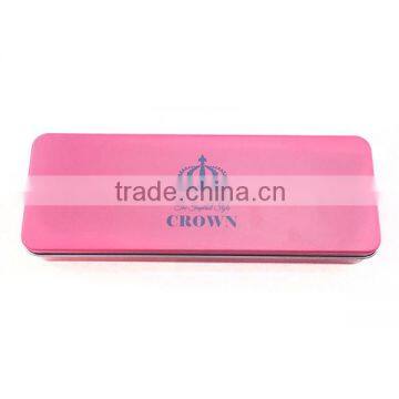 Pink Metal Tin Pencil Case,metal Tin Pencil Case,candle Tin Cans