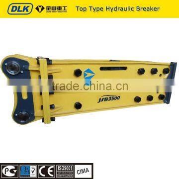 Open top type Excavator rock breaker hammer for 38tons carrier