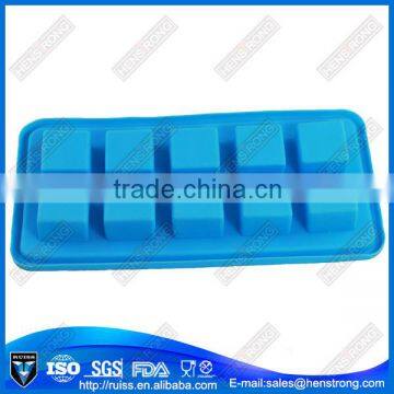 Factory stock easy using square silicone ice tray ,ice mold