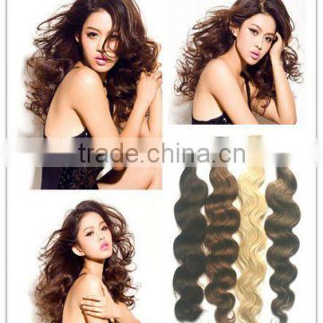 Top Quality Body Wave 100% Human Hair Weaving