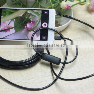 6 White LED 1 Meter to 5 Meter Micro USB Android Phone Rigid Endoscope photo-2