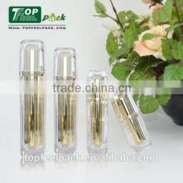 best selling alibaba china square crystal cosmetic bottle with pump