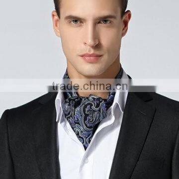 Fashion Men Scarves Cravat Paisley Pattern Gentlemen Dots Selft Tie Wedding Ascot Bowtie Tuxedo Scarf photo-1