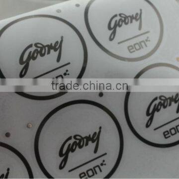 2014 Custom Metal Logo Mobile Phone Sticker