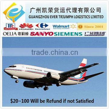 Door to door air express service from China to Israel