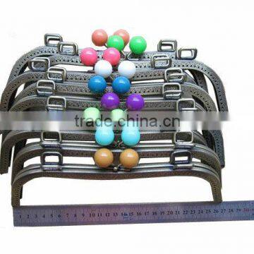 Fashion candy 26.5CM screw metal purse frame ( purse frames wholesale ,handbag frame)