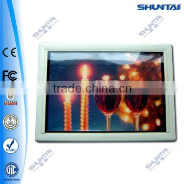 Wall mounted snap led aluminium billboard frame