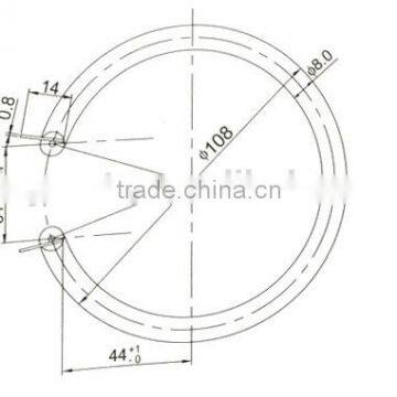 Custom Made Heating Pipe for BBQ Plate photo-2
