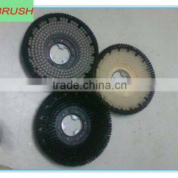 abrasive nylon disc brush