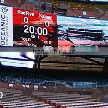 P25mm professional sports video vivid match score led displays