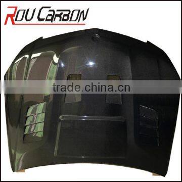 Carbon fiber or Fiberglass Car Parts Tuning Wald hood bonnet For C63 Mereceddes benzi