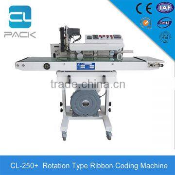 FRS-1100WQ continuous printing sealing machine used for plastic bags