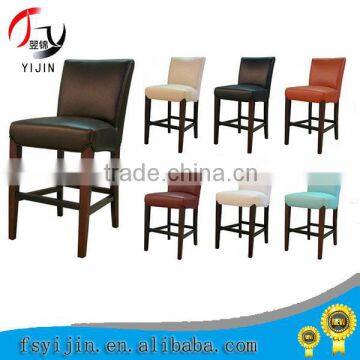 Cheap price faux leather bar chair