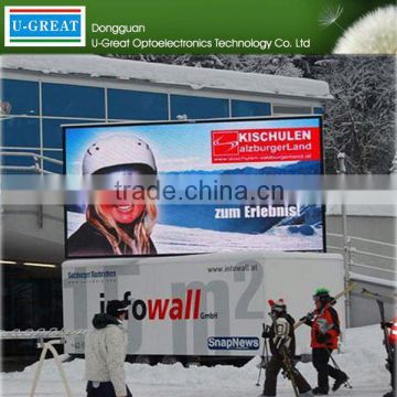 China alibaba stadium perimeter board big outdoor advertising screen