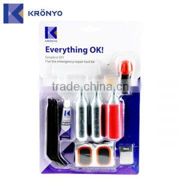 KRONYO vulcanizing rubber patch gas cylinder co2 connection pipe