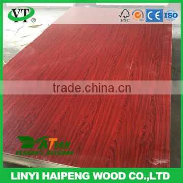 12mm white Melamine Plywood for making furniture