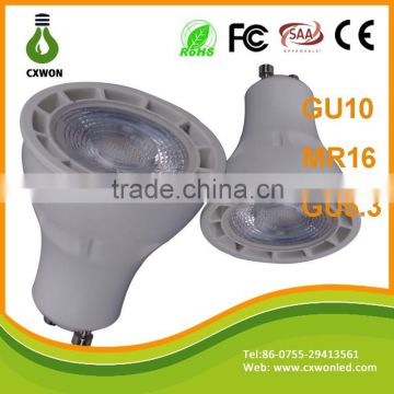 Glasss Mr16 3W/5W LED gu5.3 spotlight