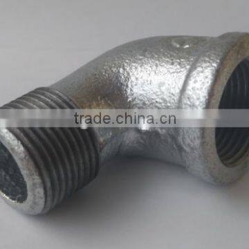 low price gi cast iron elbow ,gi fittings,90degree street elbow 92