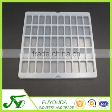 Fashion design square white plastic blister electronic box packaging