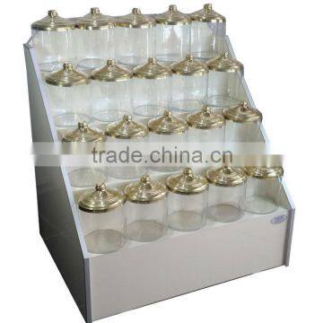 Glass Jar With Copper Cover, Spice Jars With Lids, Candy and Sweet Jars BK2025 photo-2