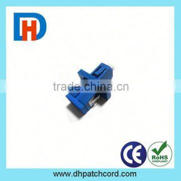 SC Simplex Single Mode Shutter Fiber Optical Adapter