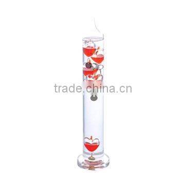 Galileo Heart Kiss Thermometer