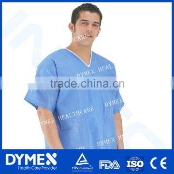 Soft Disposable Scrub Suit with V-collar