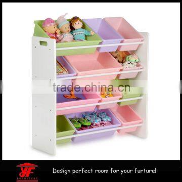 Easy-assembly kids bedroom furniture toy storage rack                        
                                                Quality Choice