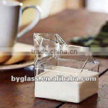 200ml crystal borosilicate milk glass jar