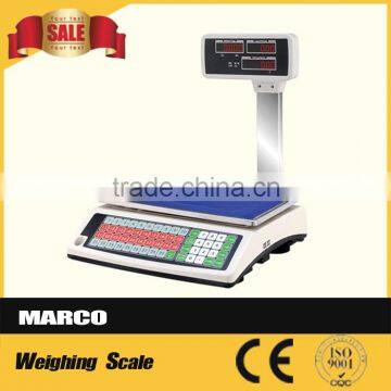 30kg weighing scale label printing barcode printing