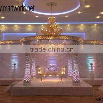 High quality crystal wedding mandap with LED light(MBD-001)                        
                                                Quality Choice