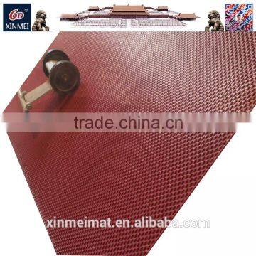 Best Selling Printed Pvc Floor Mat Soft Carpet Burgundy Floor Mat photo-6