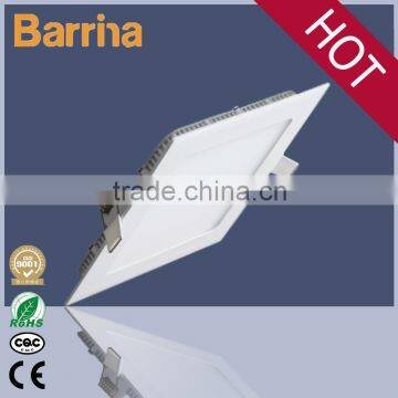 CE&ROHS certified Wram white AC85-265V recessed small Diammable Flat LED panel light