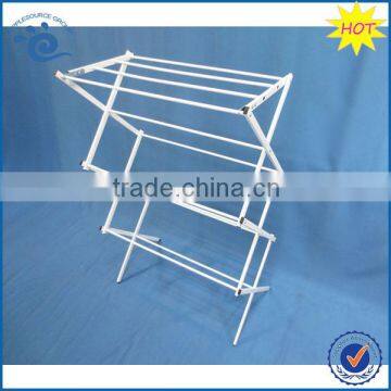 Foldable Clothing Rack Supplier RS43B014 72.5*36*109cm Powder Coated Steel Clothing Rack Foldable