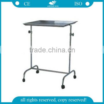 AG-SS029 Top quality! Adjustable stainless steel anesthesia table