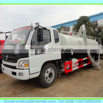 Foton 10000 litres liquid waste disposal truck, waste collection truck, waste collector truck