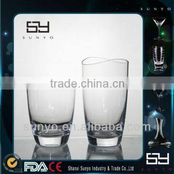 Handmade Perfect Flower Edge Drinking Glass Set/Glassware