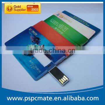 8G 16G credit card pen drive as promotional gift